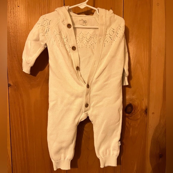 Little Planet by Carter's Organic Baby Sweater Pram Coveralls - Picture 2 of 3